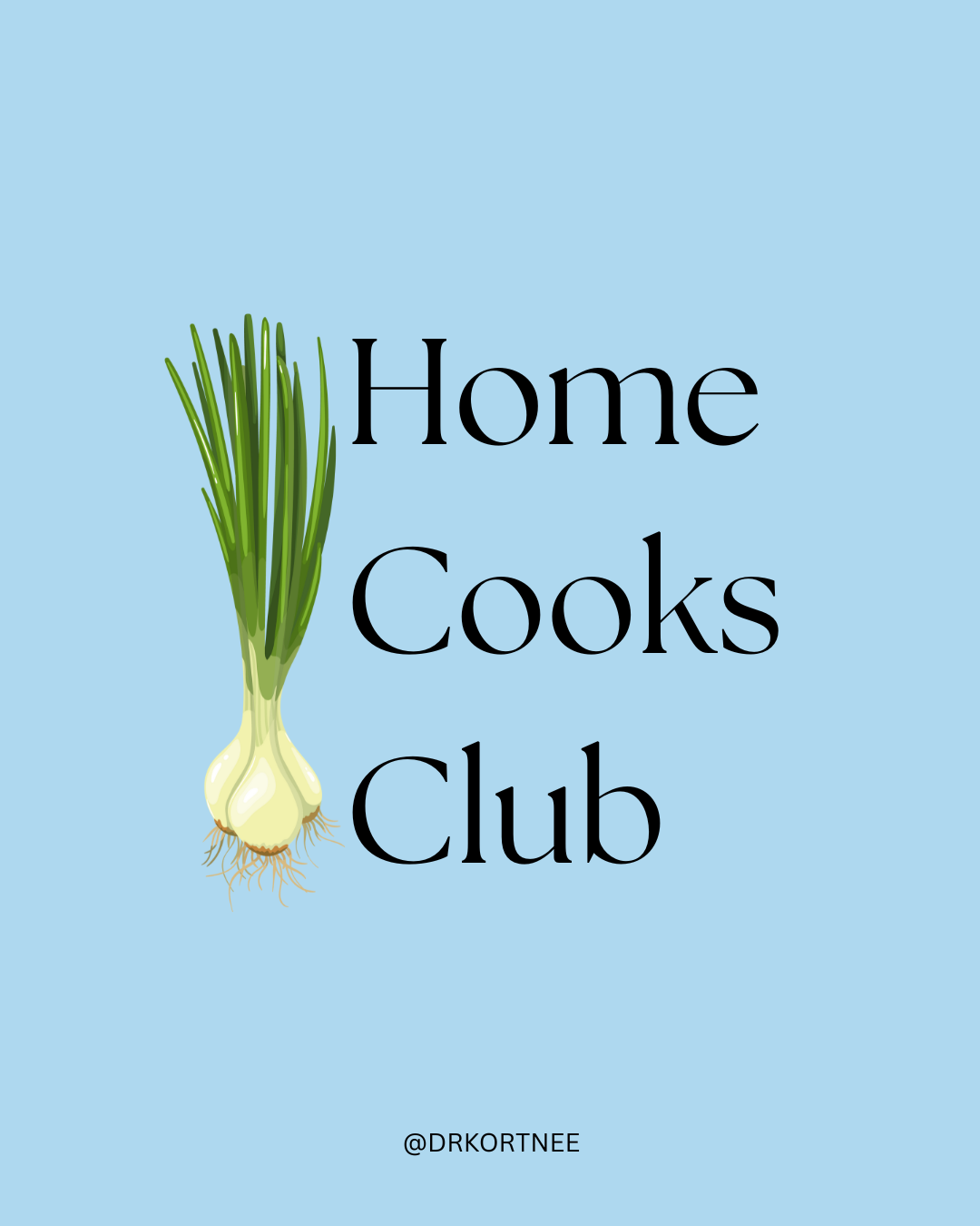 Home Cooks Club Announcement